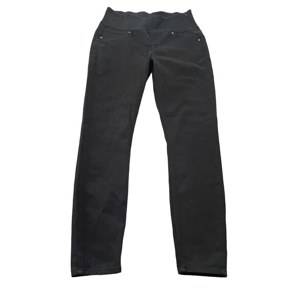 Spanx Pants Women's Size Large Black Pull On Legging Denim Ankle Skinny Stretch - Picture 1 of 11